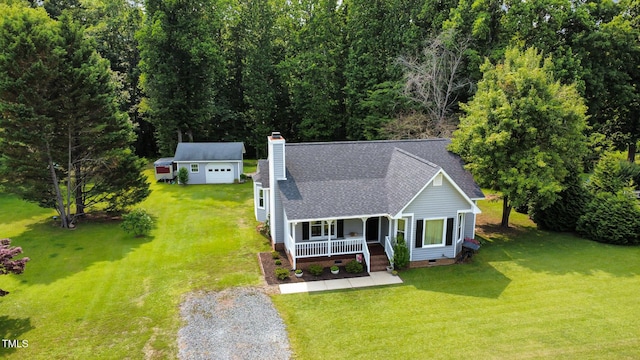 701 Creekside Dr, Clayton, NC 27520 - aerial view of property and surrounding area
