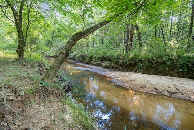 701 Creekside Dr, Clayton, NC 27520 - water view featuring a heavily wooded area