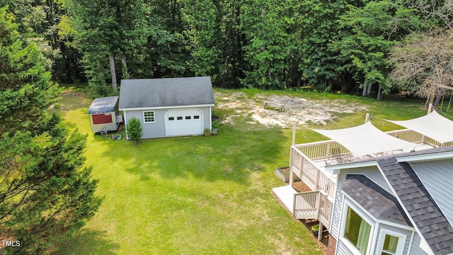 701 Creekside Dr, Clayton, NC 27520 - view from above of property