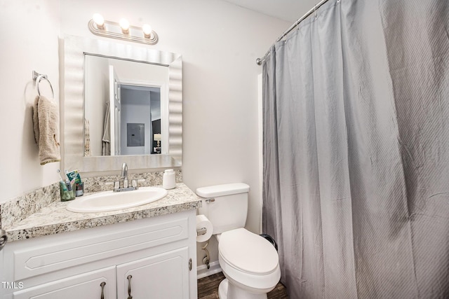 701 Creekside Dr, Clayton, NC 27520 - full bath featuring vanity and toilet