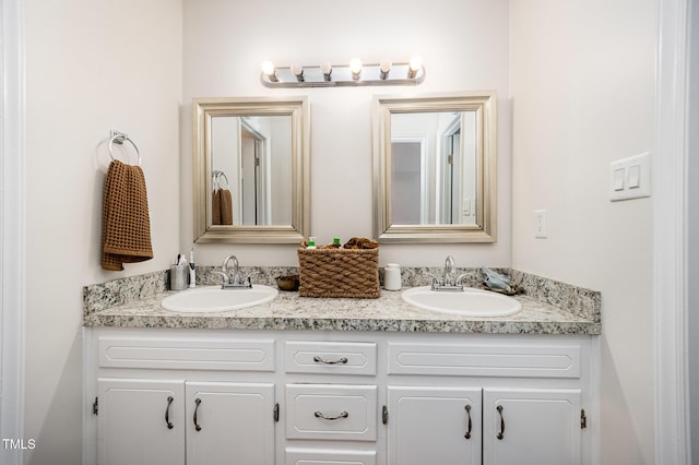 701 Creekside Dr, Clayton, NC 27520 - full bathroom with double vanity