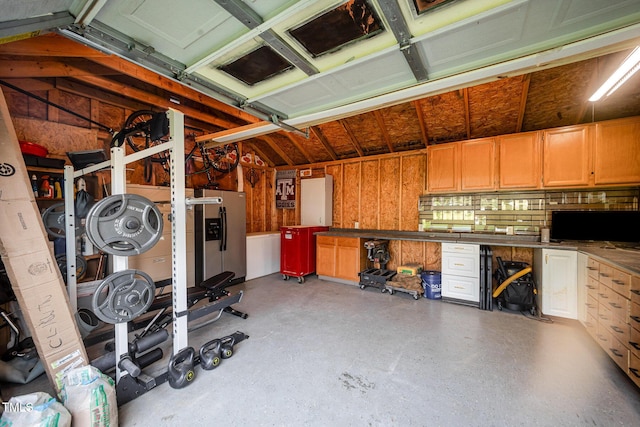 701 Creekside Dr, Clayton, NC 27520 - view of garage