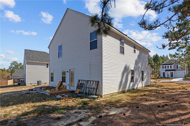 259 Desert Orchid Cir, Raeford, NC 28376 - view of back of house