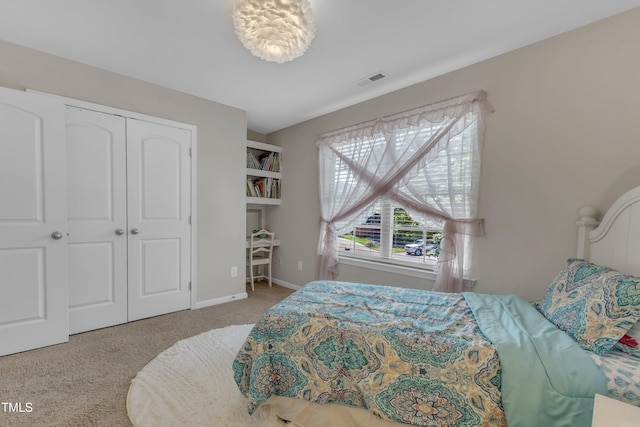 6509 Conaway Ct, Wake Forest, NC 27587 - bedroom featuring carpet, a closet, and baseboards