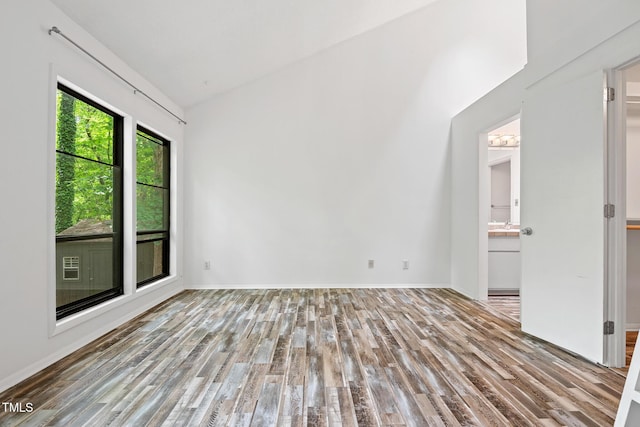 120 Polks Landing Rd, Chapel Hill, NC 27516 - spare room featuring wood finished floors and baseboards
