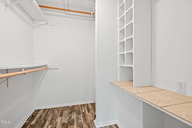 120 Polks Landing Rd, Chapel Hill, NC 27516 - spacious closet featuring wood finished floors