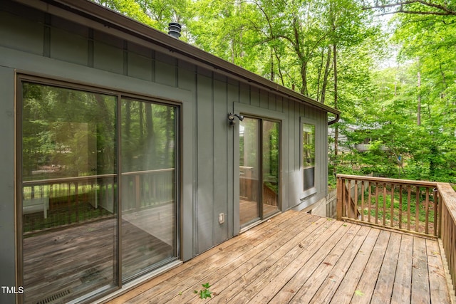 120 Polks Landing Rd, Chapel Hill, NC 27516 - view of wooden terrace