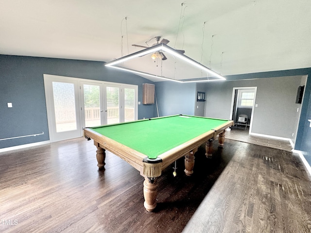 322 S Dixon Ave, Cary, NC 27511 - game room with wood finished floors, baseboards, healthy amount of natural light, and ceiling fan