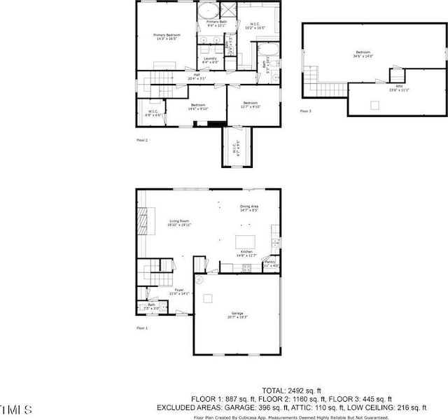 224 Swann Trl, Clayton, NC 27527 - room layout