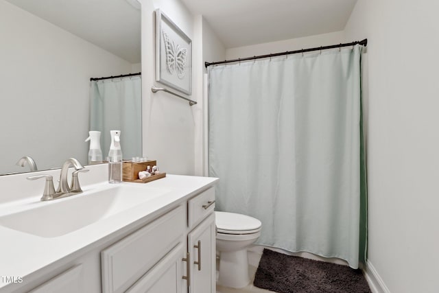 404 Porterfield Dr, Youngsville, NC 27596 - full bathroom with vanity and toilet