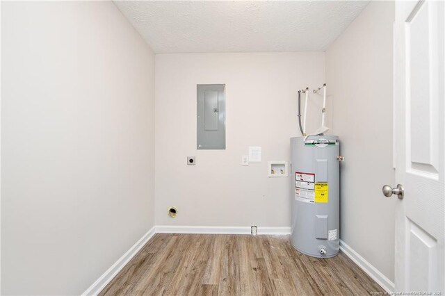 6313 Belle Terre Ct, Fayetteville, NC 28304 - utility room with electric water heater and electric panel
