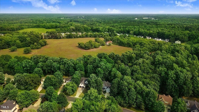 1128 Neuse Ridge Dr, Clayton, NC 27527 - aerial view of property's location featuring a forest