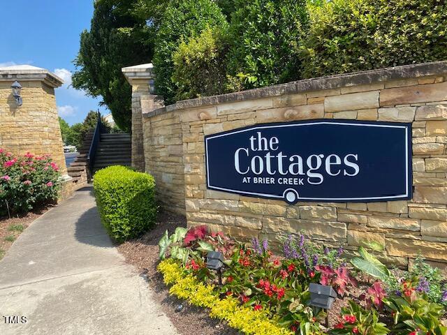 10511 Sablewood Dr Unit 107, Raleigh, NC 27617 - view of community / neighborhood sign