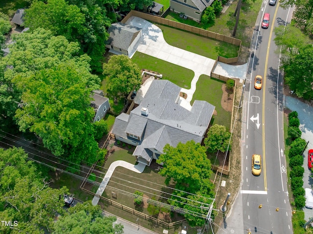 2100 Summit St, Durham, NC 27707 - bird's eye view