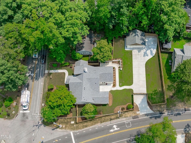 2100 Summit St, Durham, NC 27707 - drone / aerial view