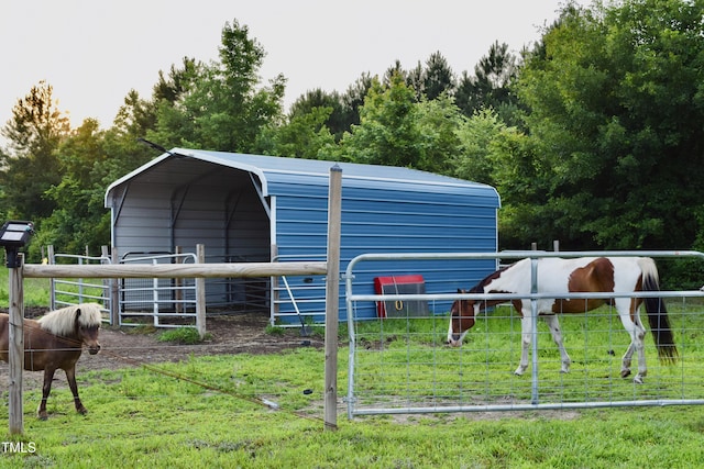 1419 New Daniels Chapel Rd, Fremont, NC 27830 - view of stable