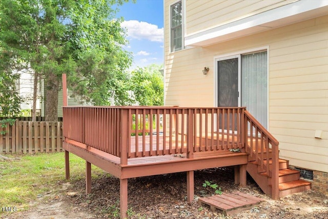 205 Mint Hill Dr, Cary, NC 27519 - view of wooden terrace
