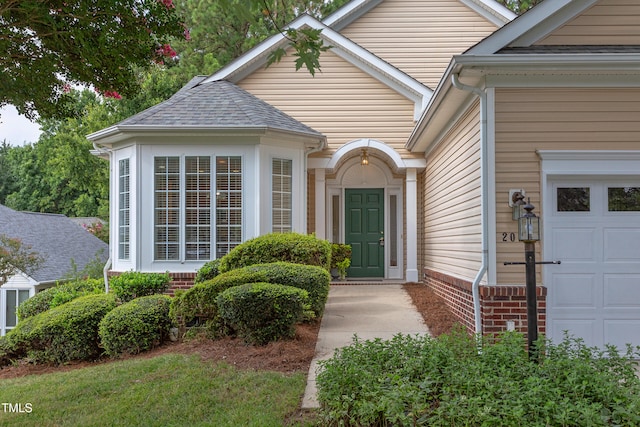 2026 Heritage Pines Dr, Cary, NC 27519 - entrance to property with an attached garage