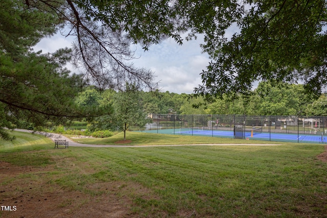 2026 Heritage Pines Dr, Cary, NC 27519 - view of home's community with a tennis court