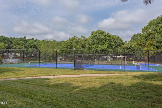 2026 Heritage Pines Dr, Cary, NC 27519 - view of tennis court