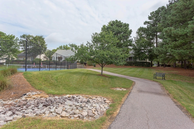 2026 Heritage Pines Dr, Cary, NC 27519 - view of home's community with a tennis court
