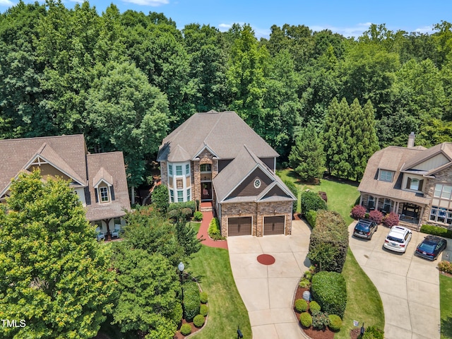 104 Bellagio Dr, Apex, NC 27539 - view from above of property