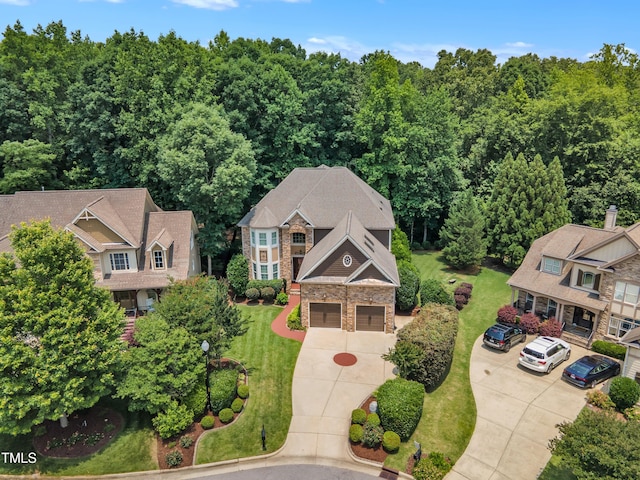 104 Bellagio Dr, Apex, NC 27539 - bird's eye view