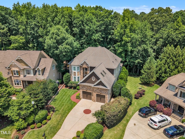 104 Bellagio Dr, Apex, NC 27539 - bird's eye view