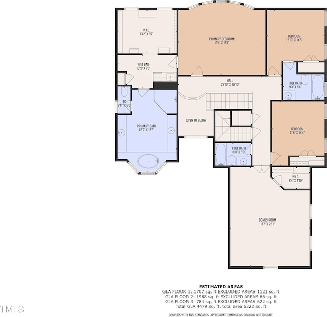 104 Bellagio Dr, Apex, NC 27539 - floor plan / room layout