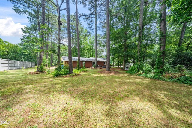 2968 Tram Rd, Fuquay Varina, NC 27526 - view of yard