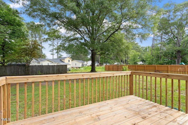 71 E Boxley Dr, Wendell, NC 27591 - deck featuring a residential view