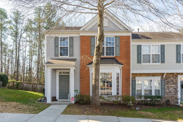 610 Walnut Woods Dr, Morrisville, NC 27560 - view of townhome / multi-family property