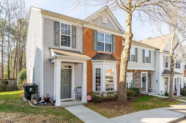610 Walnut Woods Dr, Morrisville, NC 27560 - view of townhome / multi-family property
