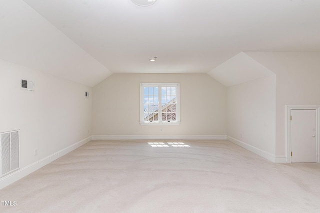 218 W Barbee Chapel Rd, Chapel Hill, NC 27517 - additional living space featuring light carpet, lofted ceiling, and baseboards