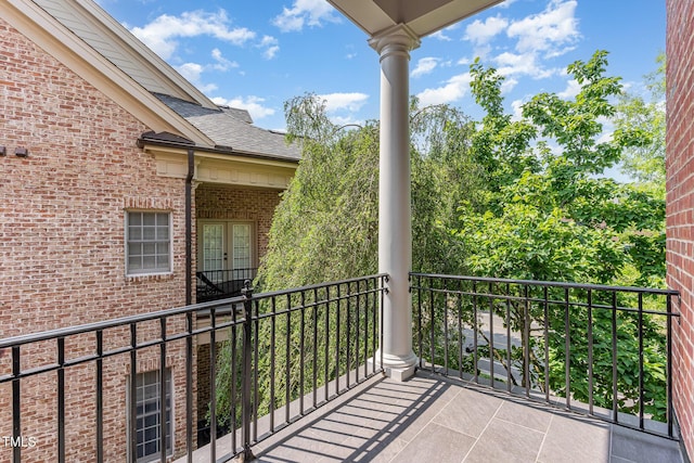 218 W Barbee Chapel Rd, Chapel Hill, NC 27517 - balcony with french doors