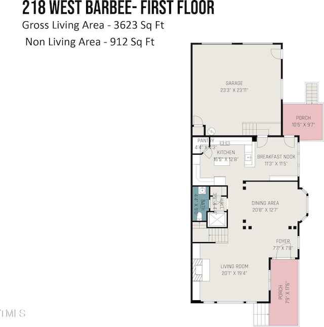 218 W Barbee Chapel Rd, Chapel Hill, NC 27517 - property floor plan