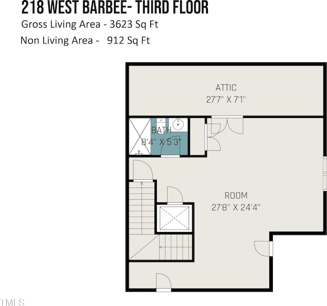 218 W Barbee Chapel Rd, Chapel Hill, NC 27517 - home floor plan