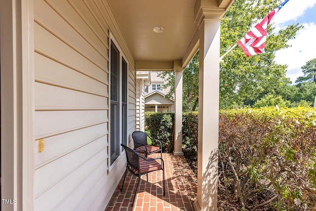 215 Dungarven Loop, Cary, NC 27513 - view of covered porch