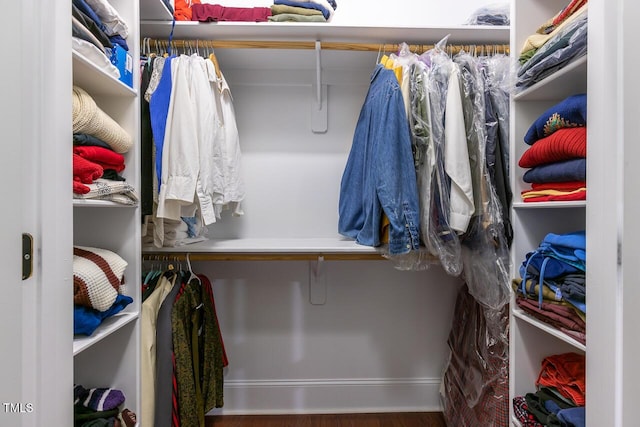 215 Dungarven Loop, Cary, NC 27513 - spacious closet with wood finished floors