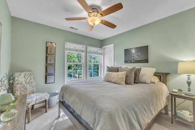 115 E Seve Ct, Morrisville, NC 27560 - bedroom with carpet and ceiling fan