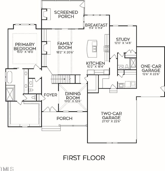 913 Harrison Ridge Rd, Wake Forest, NC 27587 - floor plan / room layout