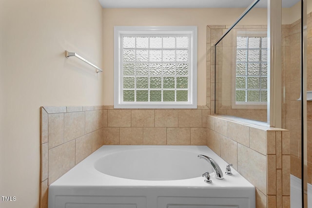 210 Strolling Way, Durham, NC 27707 - bathroom featuring a garden tub