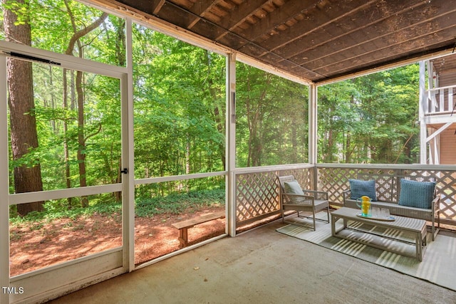 106 Choptank Ct Unit B-2, Cary, NC 27513 - view of unfurnished sunroom