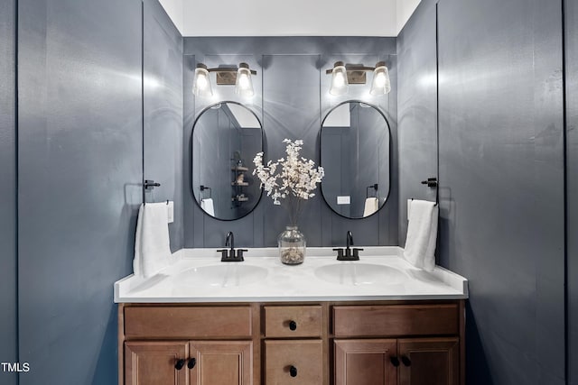 3705 Highland Creek Dr, Apex, NC 27539 - full bath with double vanity