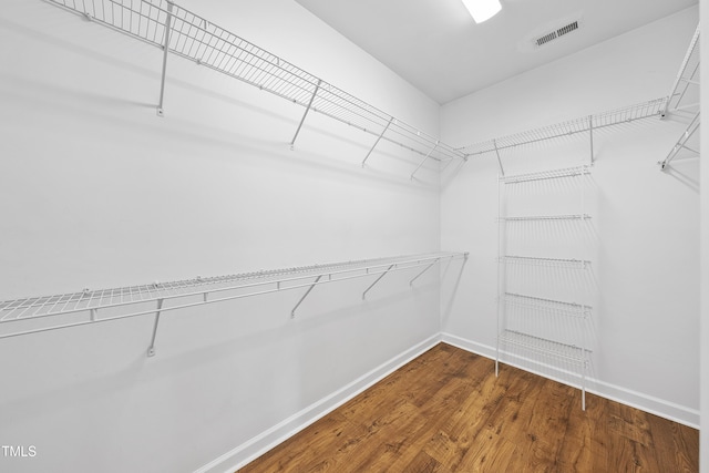 3705 Highland Creek Dr, Apex, NC 27539 - spacious closet with wood finished floors