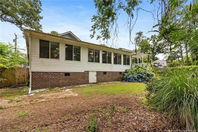 741 Ashboro St, Fayetteville, NC 28311 - view of front facade featuring crawl space