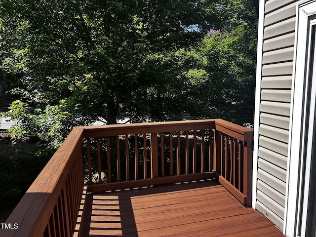1527 Haywards Heath Ln, Apex, NC 27502 - view of wooden terrace