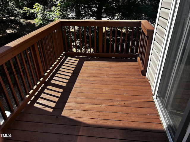 1527 Haywards Heath Ln, Apex, NC 27502 - view of wooden terrace