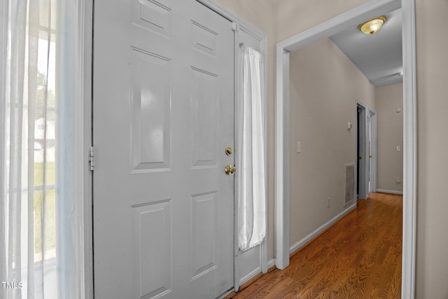 106 Oak Rd, Butner, NC 27509 - entryway with wood finished floors and baseboards