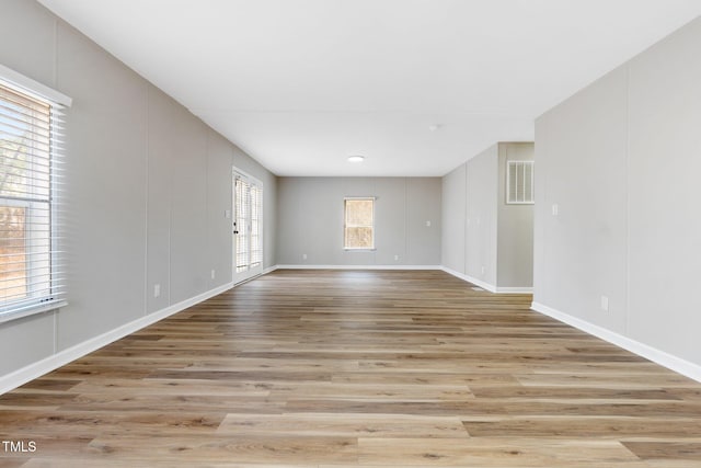752 Dundee Cir, Raeford, NC 28376 - empty room featuring light wood-style floors and baseboards